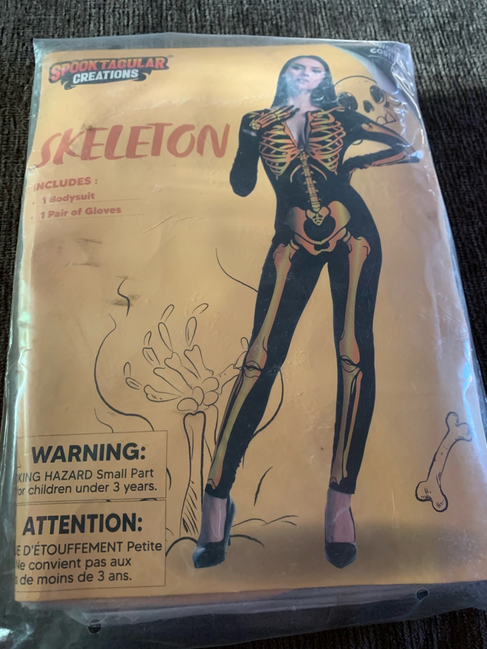 Spooktacular Creations Skeleton Bodysuit